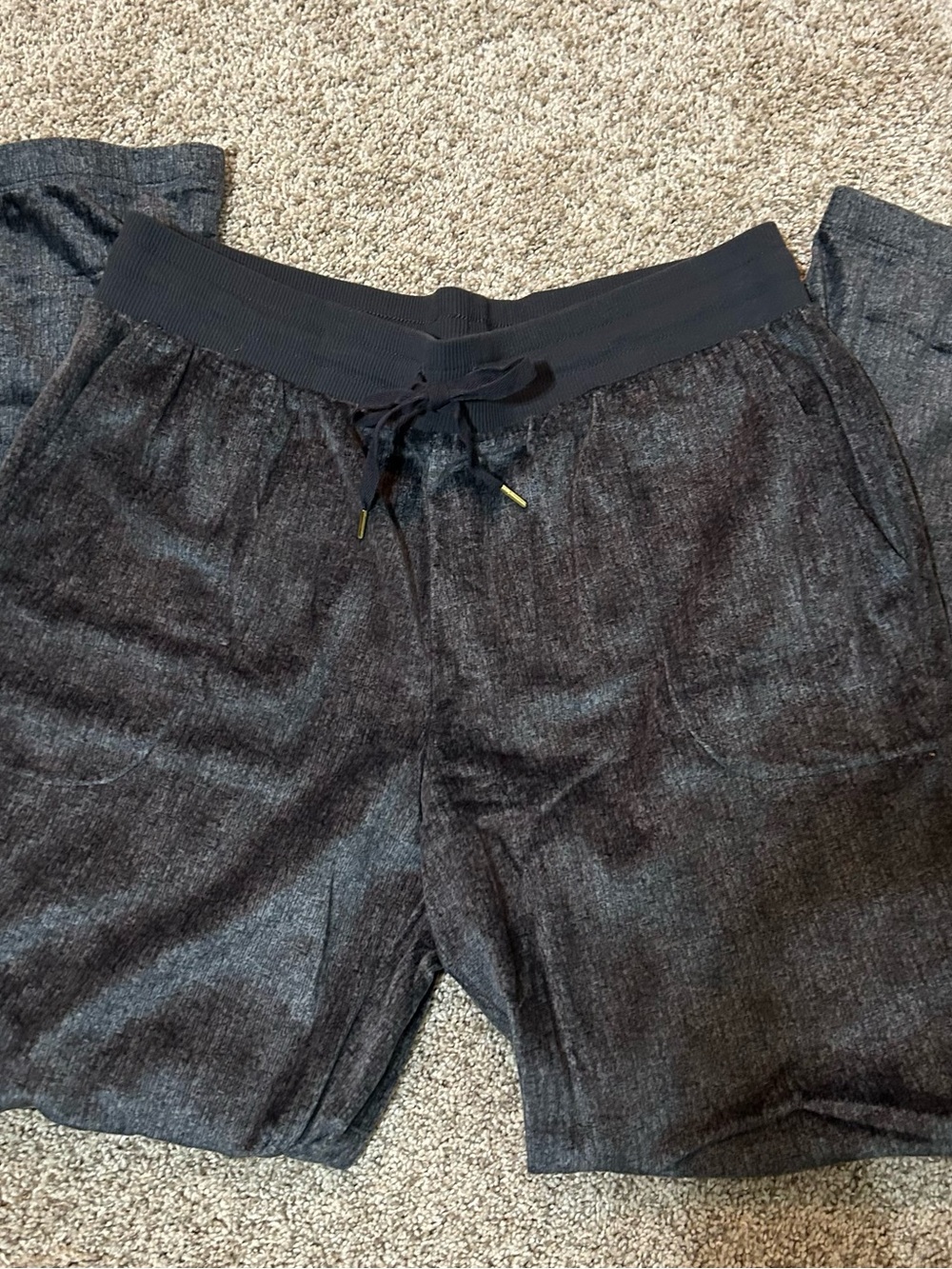 Ladies Charcoal Drawstring Pants - Casual Comfort